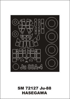 Przejdź do produktu MONTEX SM72127 - 1:72 Junkers Ju-88 A-4