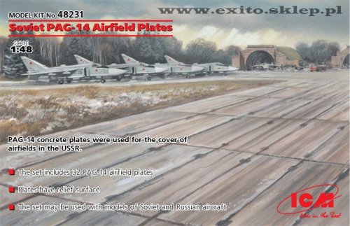 Przejdź do produktu ICM 48231 - 1:48 Soviet PAG-14 Air Field Plates