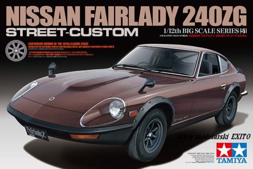 Przejdź do produktu TAMIYA 12051 - 1:12 Nissan Fairlady 240ZG Street-Custom