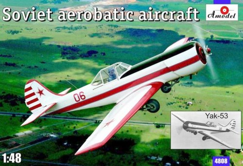 Przejdź do produktu AMODEL 4808 - 1:48 Yakovlev Yak-53