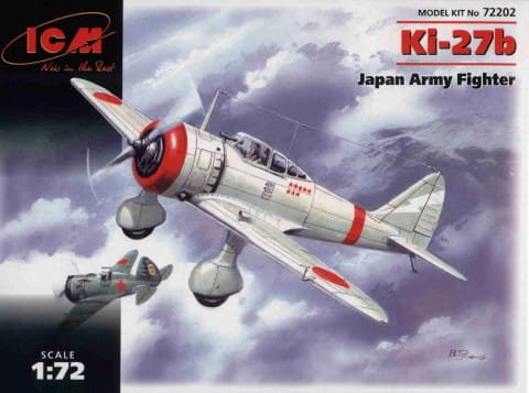 Przejdź do produktu ICM 72202 - 1:72 Ki-27b, Japan Army Fighter