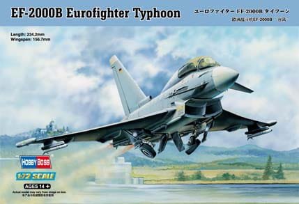 Przejdź do produktu HOBBY BOSS 80265 - 1:72 EF-2000B Eurofighter Typhoon