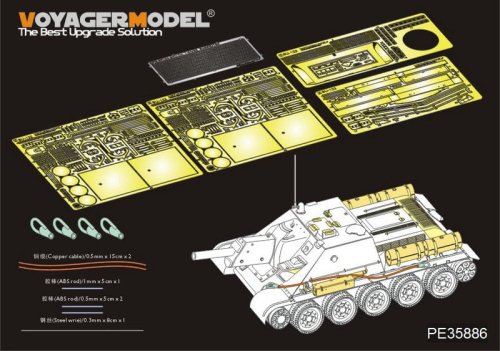 Przejdź do produktu VOYAGER PE35886 - 1:35 WWII Russia SU-122 Basic