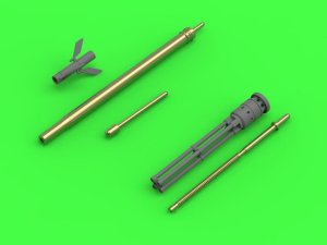 MASTER AM-48-126 - 1:48 Mi-24 Hind D/E karabin JakB-12.7 i sonda DUAS