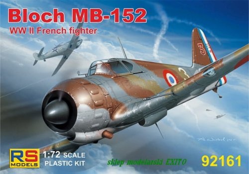 Przejdź do produktu RS MODELS 92161 - 1:72 Bloch MB-152