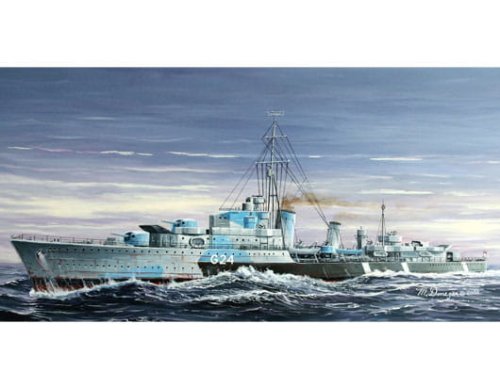 Przejdź do produktu TRUMPETER 05759 - 1:700 Tribal-class destroyer HMCS Huron (G24)1944