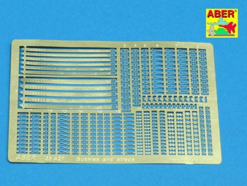 Przejdź do produktu ABER 35A021 - 1:35 Buckles and straps (klamerki do pasków, sprzączki)