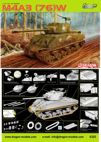 Przejdź do produktu DRAGON 6325 - 1:35 M4A3 (76)W