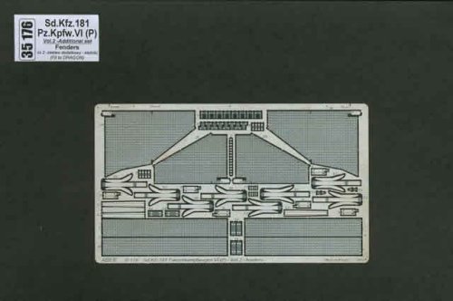 Przejdź do produktu ABER 35176 - 1:35 Sdkfz.181 Pzkpfw.VI (P) vol.2 - Additional set Fenders