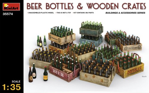 Przejdź do produktu MINIART 35574 - 1:35 Beer bottles & wooden crates