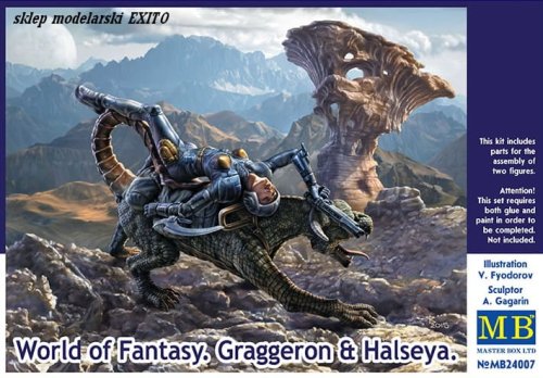 Przejdź do produktu MASTER BOX 24007 - 1:24 World of Fantasy - Graggeron & Halseya
