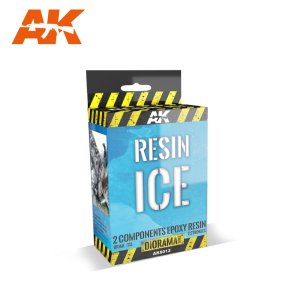 AK INTERACTIVE 8012 - Resin Ice 120ml + 30 ml + 17 ml