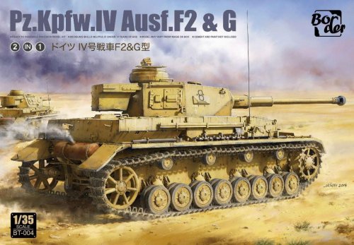 Przejdź do produktu BORDER BT004 - 1:35 Pz.Kpfw.IV Ausf. F2 & G