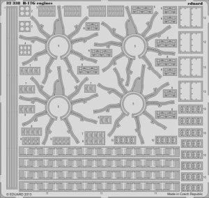 EDUARD 32338 - 1:32 B-17G engines