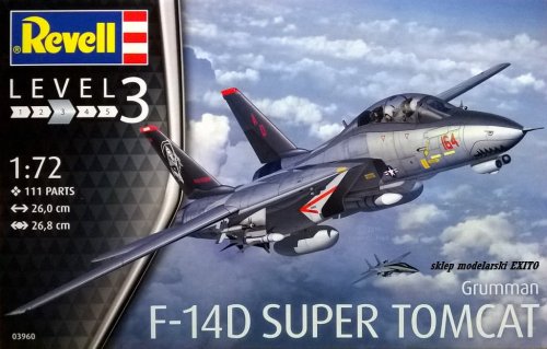 Przejdź do produktu REVELL 03960 - 1:72 F-14D Super Tomcat