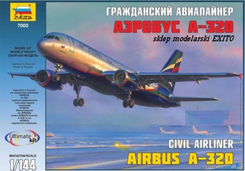 Przejdź do produktu ZVEZDA 7003 - 1:144 Airbus A-320