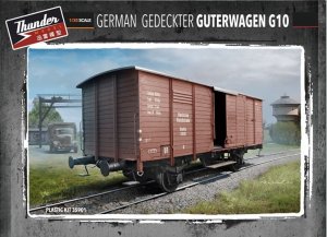 THUNDER MODEL 35901 - 1:35 German Gedeckter Guterwagen G10