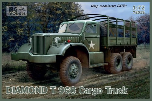 Przejdź do produktu IBG 72019 - 1:72 Diamond T 968 Cargo Truck