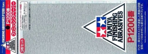 Przejdź do produktu TAMIYA 87058 - Papier ścierny 1200 (3 szt.)