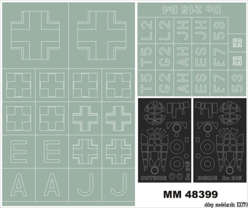 Przejdź do produktu MONTEX MM48399 - 1:48 Dornier Do 215B-4