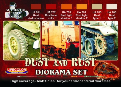 Przejdź do produktu LIFECOLOR CS 10 - Dust and Rust