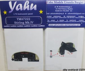 YAHU YMA7222 - 1:72 Stirling Mk.IV tablica przyrządów