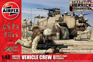 AIRFIX 03702 - 1:48 British Forces Vehicle Crew - Afghanistan