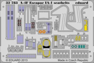 EDUARD 32783 - 1:32 A-4F Escapac IA-1 seatbelts