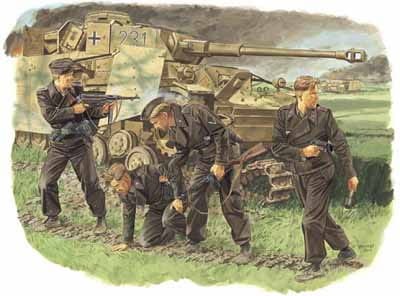 Przejdź do produktu DRAGON 6129 - 1:35 Survivors Panzer Crew (Kursk 1943)