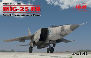 ICM 48902 - 1:48 MiG-25 RB Soviet Reconnaissance Plane