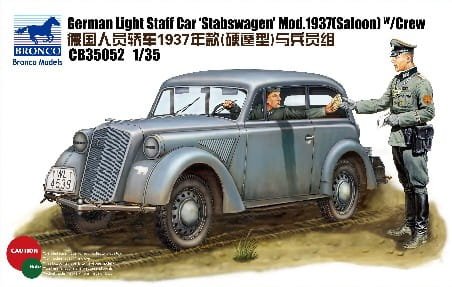 Przejdź do produktu BRONCO CB 35052 - 1:35 Opel Stabswagen Mod.1937 w/crew