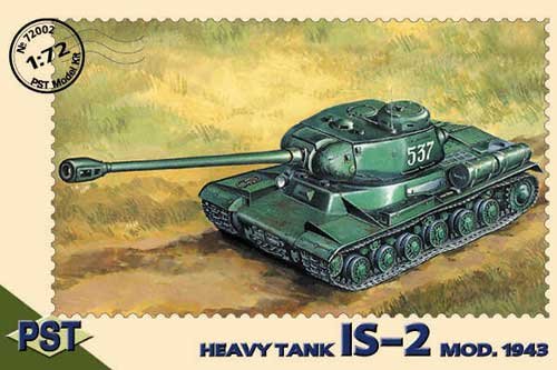 Przejdź do produktu PST 72002 - 1:72 IS-2 Heavy Tank mod.1943