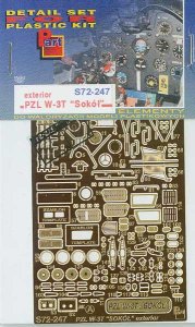 PART S72247 - 1:72 PZL W-3T Sokol exterior