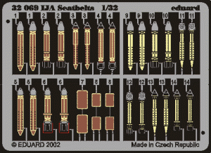 EDUARD 32504 - 1:32 Seatbelts IJA