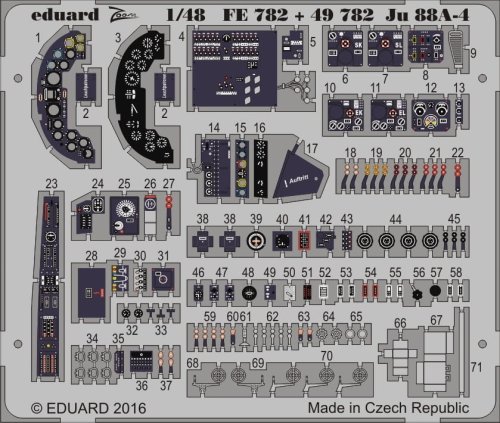 Przejdź do produktu EDUARD 49782 - 1:48 Ju 88A-4 interior