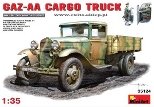 MINIART 35124 - 1:35 GAZ-AA  Cargo Truck
