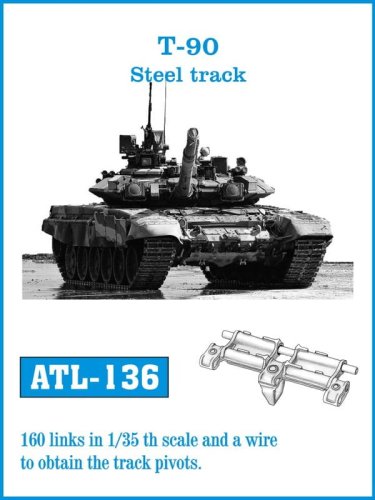 Przejdź do produktu Friulmodel ATL-136 - 1:35 Metalowe gąsienice T-90
