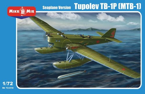 Przejdź do produktu MIKROMIR 72010 - 1:72 Tupolev TB-1P (MTB-1) Seaplane Version