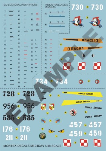 Przejdź do produktu MONTEX MD4802 - 1:48 Mi-24 D/W Lotnictwo Polskie