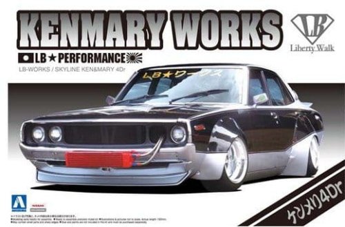 Przejdź do produktu AOSHIMA 00982 - 1:24LB Works Nissan Skyline Ken & Mary 4Dr