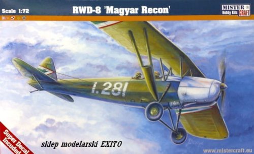 Przejdź do produktu MISTERCRAFT B45 - 1:72 RWD-8 a Magyar Recon