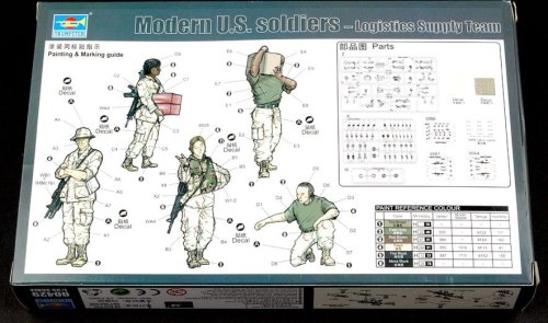Przejdź do produktu TRUMPETER 00429 - 1:35 Modern U.S. soldiers