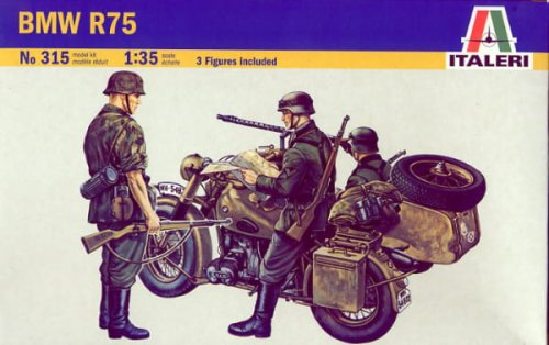 Przejdź do produktu ITALERI 0315 - 1:35 BMW R75 with Sidecar