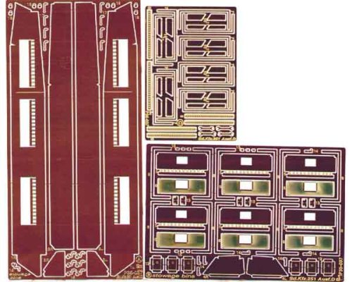 Przejdź do produktu PART P35037 - 1:35 Sd.Kfz. 251 Ausf.D stowage bins