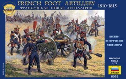Przejdź do produktu ZVEZDA 8028 - 1:72 French Foot Artillery 1810-1814.