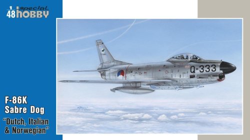 Przejdź do produktu SPECIAL HOBBY 48123 - 1:48 F-86K Sabre Dog