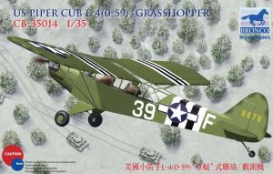 BRONCO CB 35014 - 1:35 Piper Cub L4 Grasshopper