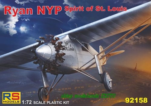 Przejdź do produktu RS MODELS 92158 - 1:72 Ryan NYP Spirit of St. Louis