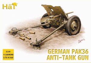 HAT 8149 - 1:72 German PaK 36 Anti-tank Gun