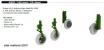 EDUARD 648235 - 1:48 F-86F wheels